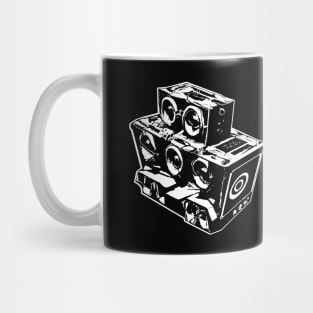 Tekkno Hardtek Techno Rave DJ Alien Mug